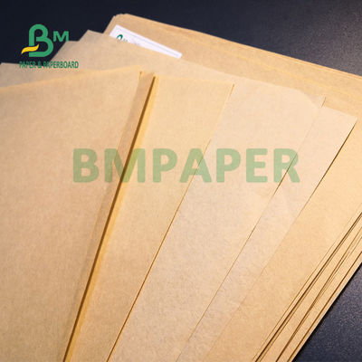 70gm Brown kertas kraft alami roll Untuk pembungkusan hadiah 48' 60' X 6000' panjang