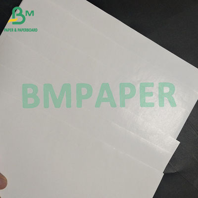 Single Side Coated White Bond Paper Roll dengan High Adhesive Self-Adhesive Sheets