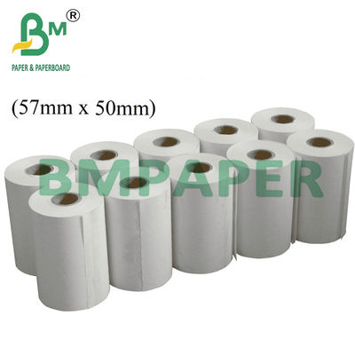 80*80mm 57*40mm Thermal POS Till Paper Rolls Digunakan Sebagai Kwitansi di Bank