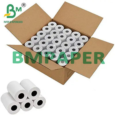 80*80mm 57*40mm Thermal POS Till Paper Rolls Digunakan Sebagai Kwitansi di Bank