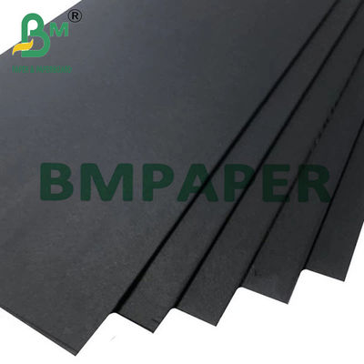 160gm 180gm 11&quot; x 17&quot; Tahan Lipat Black Color Chipboard Untuk Sampul Buku