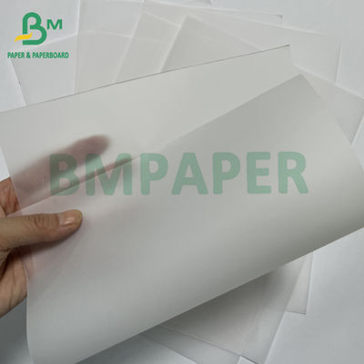 93gsm halus mudah terlihat melalui kertas transparan daur ulang