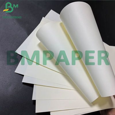 55gm 60gm Uncoated Book Cream Color Paper Gading High Bulky Offset Paper