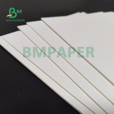 1.5mm 2mm Bleached White Cellulose Board Sheet Untuk Kotak Telepon 70 x 100cm