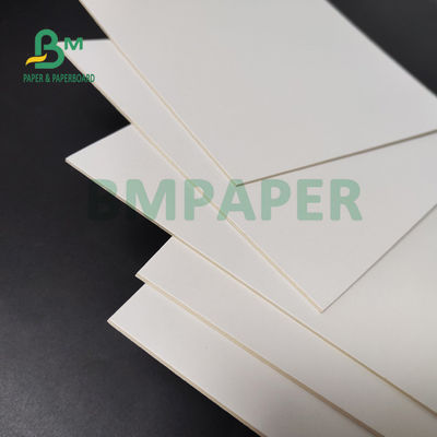 1.5mm 2mm Bleached White Cellulose Board Sheet Untuk Kotak Telepon 70 x 100cm