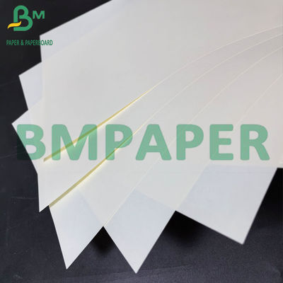 55gm 58gm Kertas tanpa lapisan Krim Tanpa Kayu Gading Lembut Baik Kertas Offset