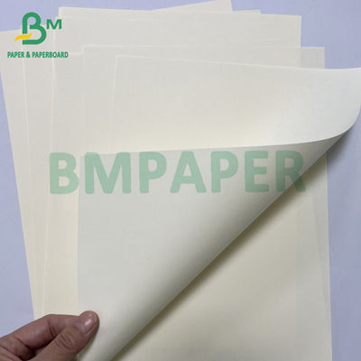 24 lb 32 lb Bond Paper 34&quot; Uncoated Cream Woodgrain Jumbo Paper