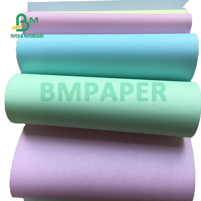 55gr Kantor Komputer Bill Printer Karbonless Paper 640 x 900mm Gambar Biru