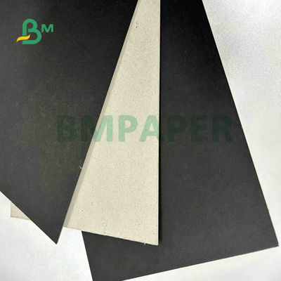 61 X 86cm Foto Album Halaman 1.5mm 2mm 3mm 1 Sisi Hitam Papan Pengikat Buku Dengan Belakang Abu-abu Untuk Kotak Hadiah