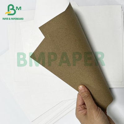 Tabung kertas 220 240 GSM Pulp Daur Ulang Papan kraft berlapis putih
