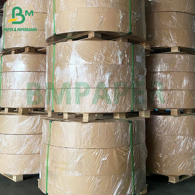 Tabung kertas 220 240 GSM Pulp Daur Ulang Papan kraft berlapis putih