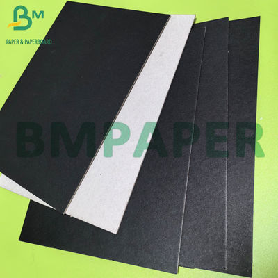 2mm Tinggi Ketahanan Daur Ulang Dupleks Kardus Hitam Dengan Grey Back Untuk Frame Foto