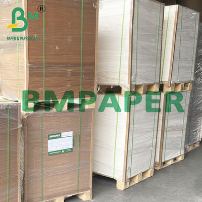Piring Kardus Laminasi PE Kartu Kraft Brown Untuk Kontainer Makanan