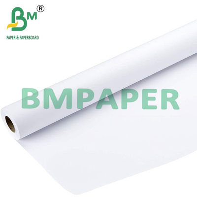 24&quot; 36&quot; X 500ft 80g Plotter Paper Roll 2&quot; Core Untuk Printer Inkjet