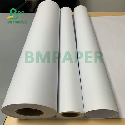 36' X 300ft Lapisan 28lb CAD Plotter Paper Bond Roll 3' Inti