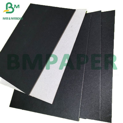 1mm 2mm Heavy Drawing Cardstock Board Satu Sisi Kartu Kertas Hitam Untuk Pencetakan
