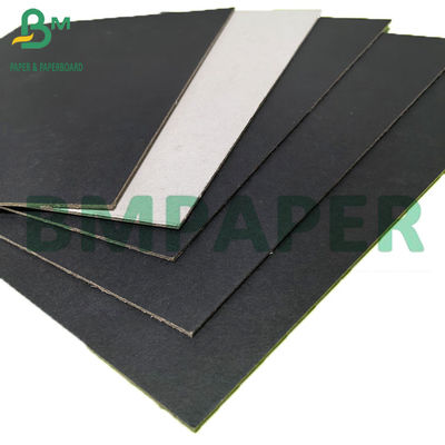 1mm 2mm Heavy Drawing Cardstock Board Satu Sisi Kartu Kertas Hitam Untuk Pencetakan