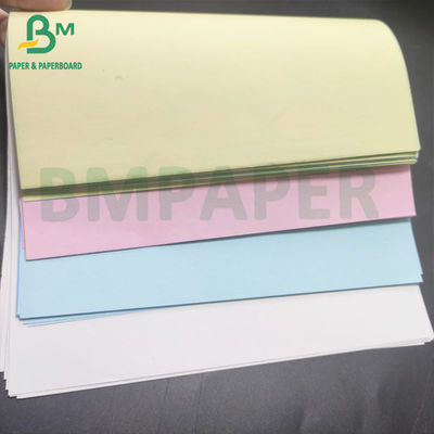 Lembar besar dan gulungan Karbonless NCR Paper Multi Color Untuk faktur dan kuitansi