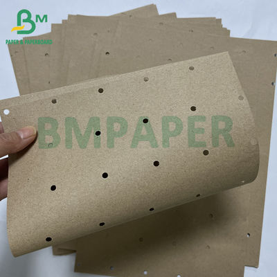 60&quot; 72&quot; 80grs Flat Micro Perforated Kraft Paper Untuk Mesin Pemotong Otomatis
