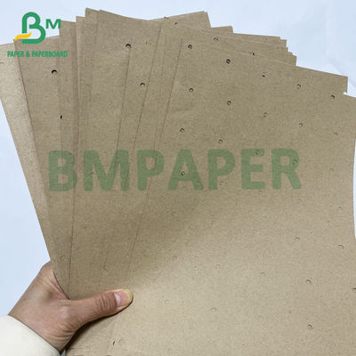 70gm Daur Ulang Lantai Pengeboran Lantai bawah Kraft Paper Untuk Pabrik Garment