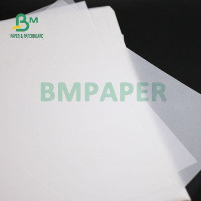 80gsm 113gsm Translucent White Tracing Paper Untuk Sketsa 610mm x 914mm