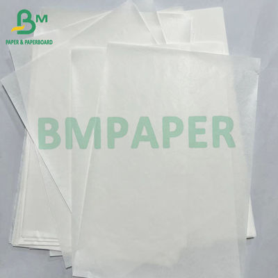 Daur ulang 40gsm G1S Kertas Kraft Berkualitas Pangan Putih