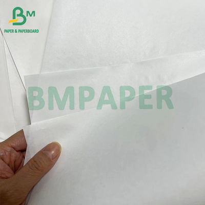 Daur ulang 40gsm G1S Kertas Kraft Berkualitas Pangan Putih