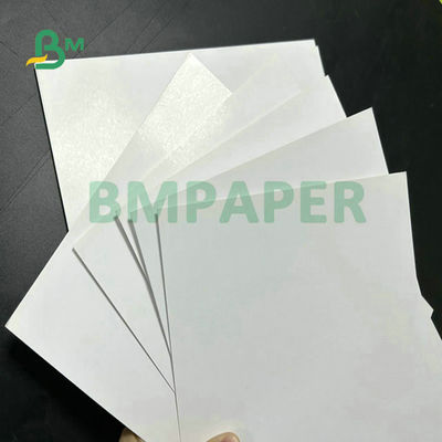 8.5 X 17inch 93% Keputihan Tinggi Eco Friendly Offset Printing Double Side Coated Glossy Art Paper Untuk Brosur