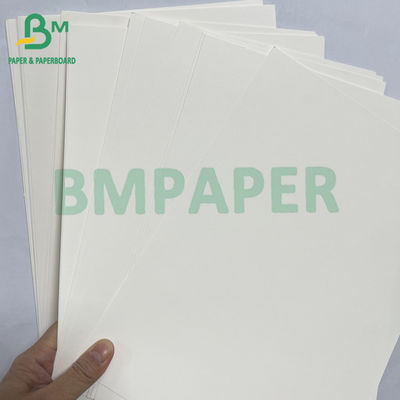100grs 200grs Daur Ulang Makanan Bagasse Pulp White Paper Roll