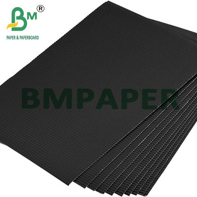 120g + 120g 2-Ply F kertas kardus bergelombang untuk kemasan warna hitam