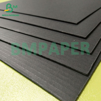 110+110+110gsm Daur Ulang Pulp Hitam 3 Ply E Papan Goresan Untuk Pengemasan