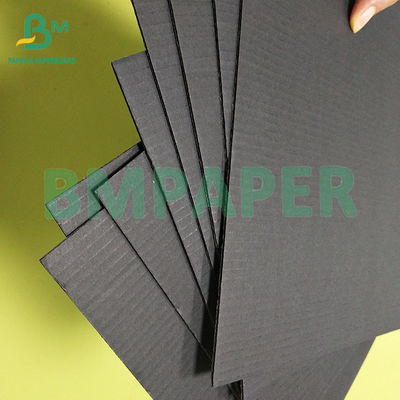 110+110+110gsm Daur Ulang Pulp Hitam 3 Ply E Papan Goresan Untuk Pengemasan