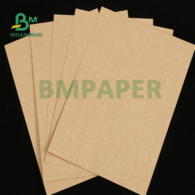 210g 230g PE Lapisan Brown Kraft Paperboard Untuk Membuat cangkir kopi