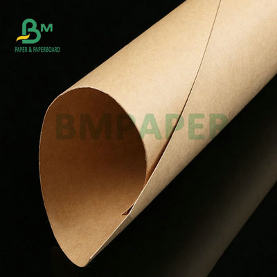 210g 230g PE Lapisan Brown Kraft Paperboard Untuk Membuat cangkir kopi