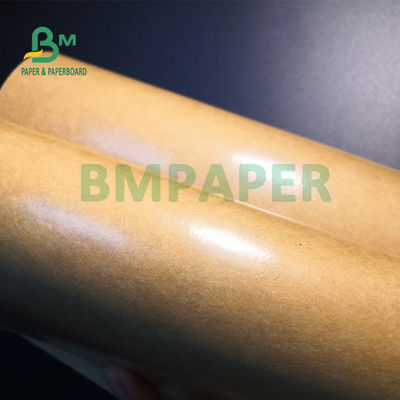 Waterproof 250gm + 15g PE dilapisi Kraft Paper Roll Untuk Cup sekali pakai 770mm