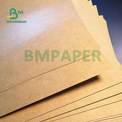 Waterproof 250gm + 15g PE dilapisi Kraft Paper Roll Untuk Cup sekali pakai 770mm