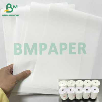 48gm 55gm kertas POS daur ulang Jumbo roll untuk alat kasir