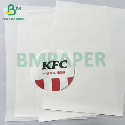 50gm kit aman makanan halus 5 kit 7 kertas hamburger tahan lemak