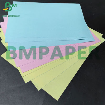 60gm 70gm Berkelanjutan Karbonless Paper Dalam Warna yang Berbeda Dari Pencetakan NCR