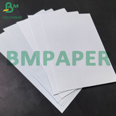 1.5mm 2.5mm 3 lapis Putih Kardus Bergelombang Kemasan Lembar Kardus Putih