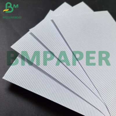 1.5mm 2.5mm 3 lapis Putih Kardus Bergelombang Kemasan Lembar Kardus Putih