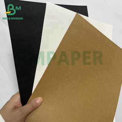 Ketahanan air mata 0.55mm 0.35mm Wassable Kraft Paper Roll