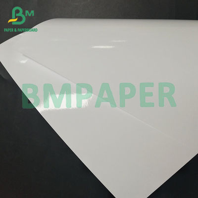 24&quot; 36&quot; Double Side Coated Photographic Paper Untuk Inkjet Printer High Glossy 120 160gsm
