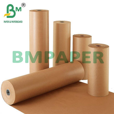 Brown Roll Packing High Strength Extensible Paper Untuk Kantong Kimia 50-120gsm