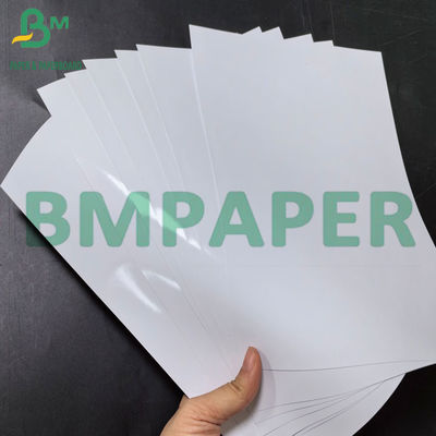 24''36' Format lebar Inkjet Glossy Printable Satin Foto Paper