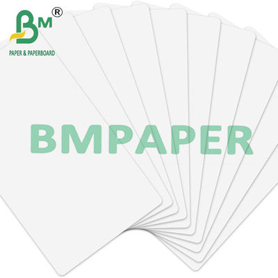 70 - 250g 1 - Ply Bond Receipt Kartu Kertas Termal Untuk Kartu Waktu 3&quot; x 8&quot;