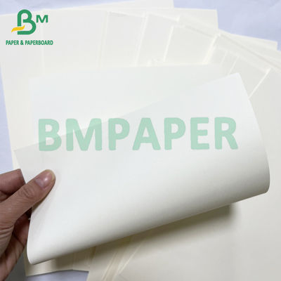 80gm Daur Ulang Disesuaikan Uncoated Woodfree Cream Book Paper