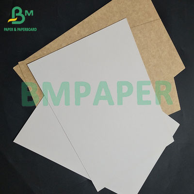 200 250gsm 100% kayu murni pulp makanan kelas dilapisi kraft kembali untuk kemasan produk makanan