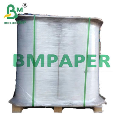 60gm 15mm Putih Food Grade Straw Base Paper Untuk Minum Jus