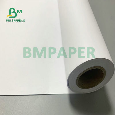 Kertas Ikatan Inkjet Format Besar 20lb Kertas CAD Plotter Tanpa Lapisan